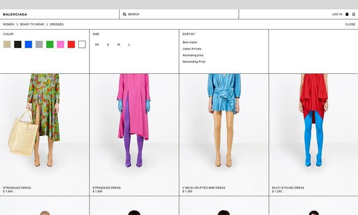 2022 web trends - balenciaga web trends balenciaga