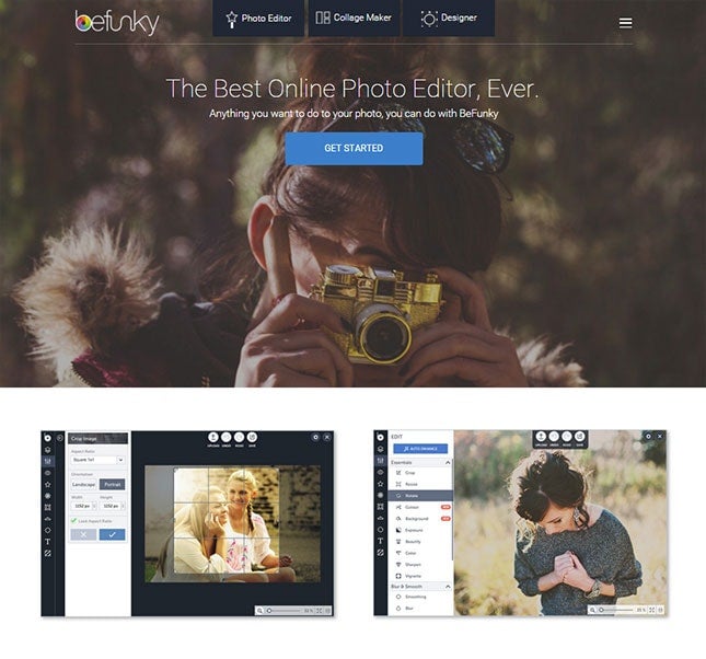 free online photo editor - befunky