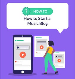 How to Start a Music Blog featured image