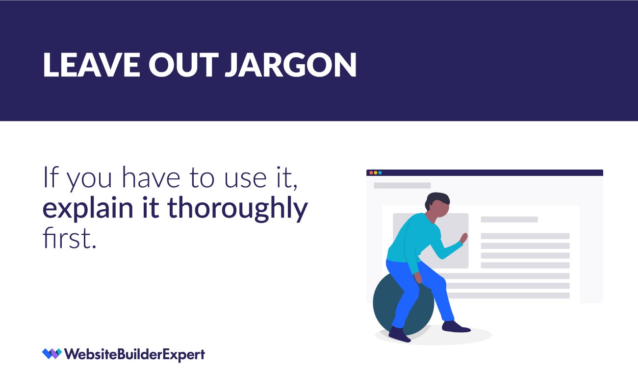 writing for the web tip leave out jargon writing for the web tip leave out jargon