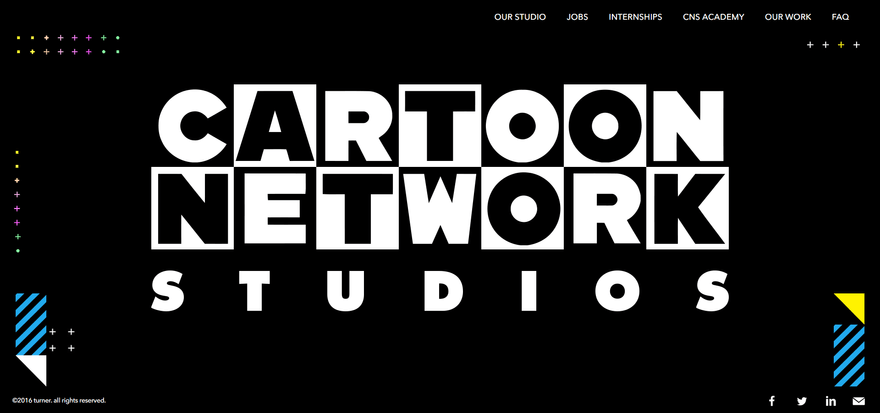 2022 web trends - cartoon network web trends memphis style