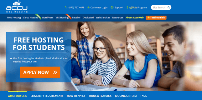 AccuWeb Hosting Free Student Hosting accuweb free student hosting