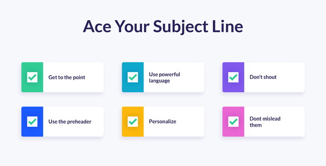 Ace-Your-Subject-Line Checklist Ace-Your-Subject-Line Checklist