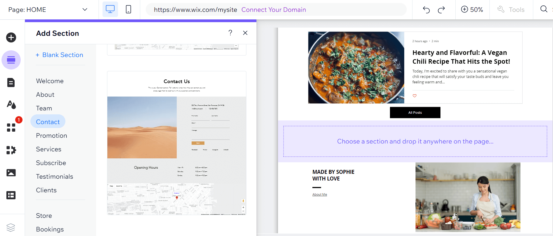 Add contact forms to you Wix website Adding a contact form to a demo Wix website