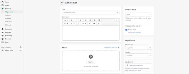 Add Products Add Products