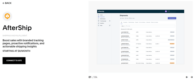 aftership squarespace plugin aftership squarespace plugin