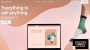 Squarespace homepage featuring invitation to sign up