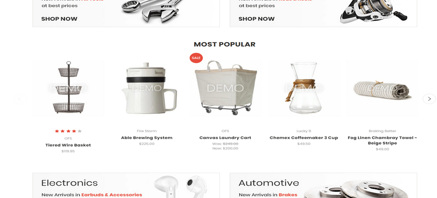 bigcommerce fashion theme vault bright features