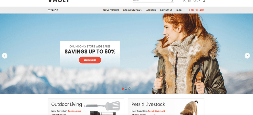 bigcommerce fashion theme vault bright