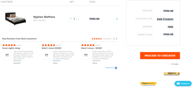 bigcommerce example store checkout