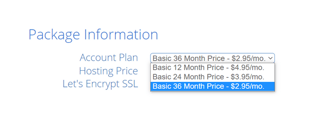 bluehost first term plan sign ups