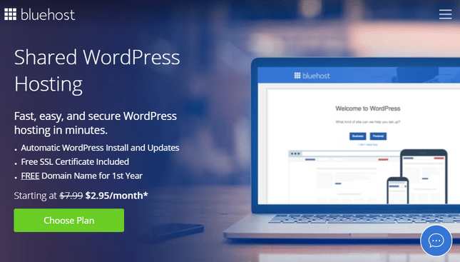 bluehost wordpress plans bluehost wordpress plans page