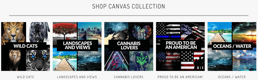 Canvas Freaks ux best print on demand shopify examples Canvas Freaks ux best print on demand shopify examples