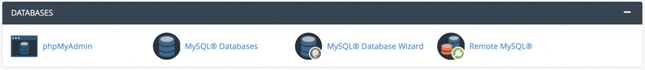 cpanel database Manage Remote MySQL, PhpMyAdmin, and MySQL Databases from the Database Management section in cPanel.