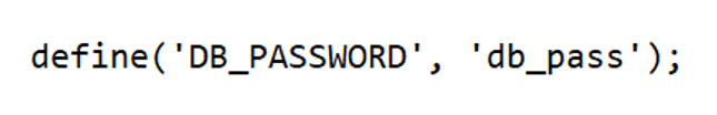 database password database password code