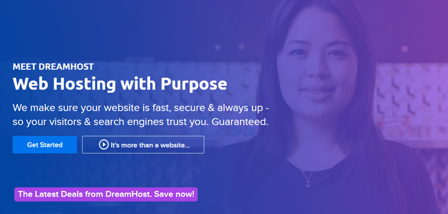 dreamhost homepage dreamhost homepage view