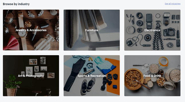 Ecwid vs Shopify Industry Themes shopify industry themes