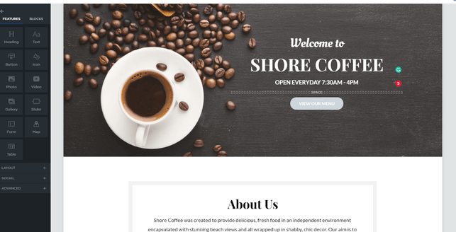 Editor Sidebar Editor Sidebar in Web.com