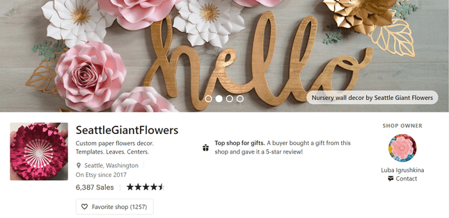 etsy banners etsy store banners