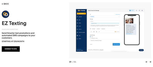 ez texting squarespace plugin ez texting squarespace plugin