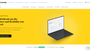 Homepage for GoDaddy's VPS hosting service with a button to view plans and pricing