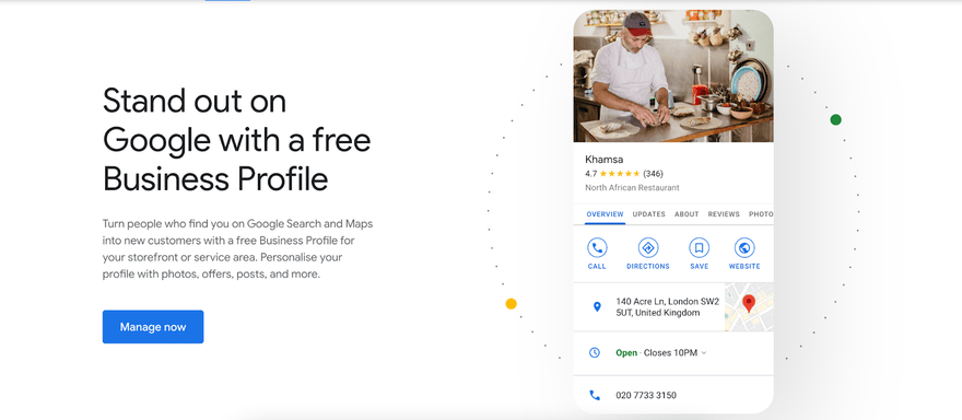 Google Business Profile local business promotion