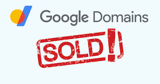 google domains sold google domains logo with 'sold' stamp in red over it