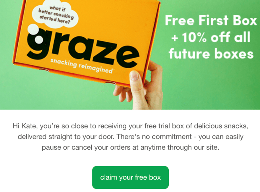 Graze email marketing