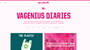 Here We Flo's blog homepage called The Vagenius Diaries