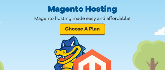 hostgator magento home