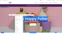 Editing a text box on a dummy website using Hostinger's website editor