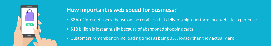 how important is web speed how web speed impacts business