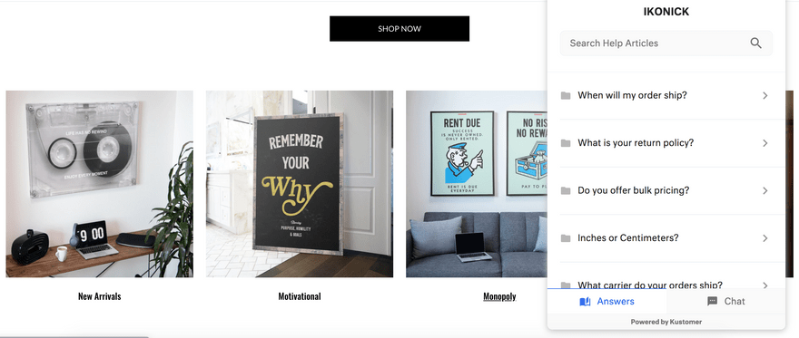 IKONICK fans best print on demand shopify examples IKONICK fans best print on demand shopify examples