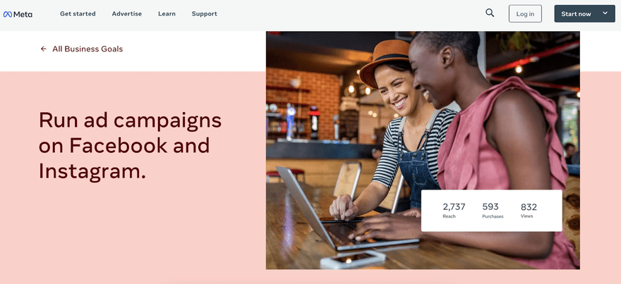 Instagram and Facebooks ads for promoting local business