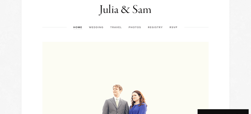 Julia and Sam Homepage