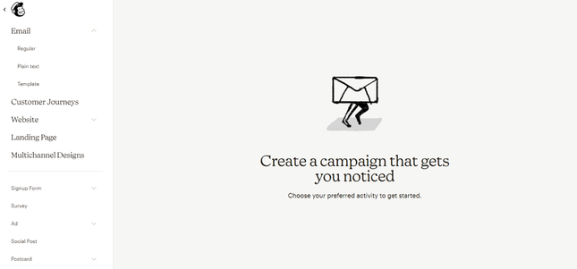 Mailchimp Create Tab Mailchimp Create Tab