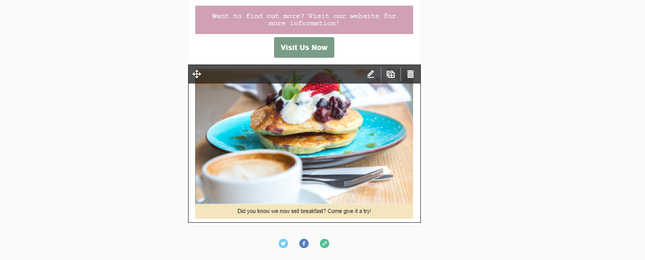 Mailchimp Element Toolbar Mailchimp Element Toolbar