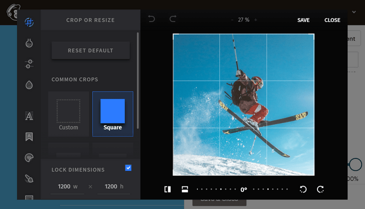 mailchimp image editing editing images