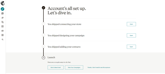 Mailchimp Setup Checklist Mailchimp Setup Checklist