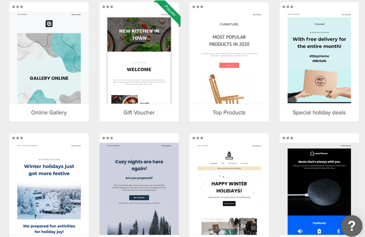 mailerlite templates mailerlite template gallery