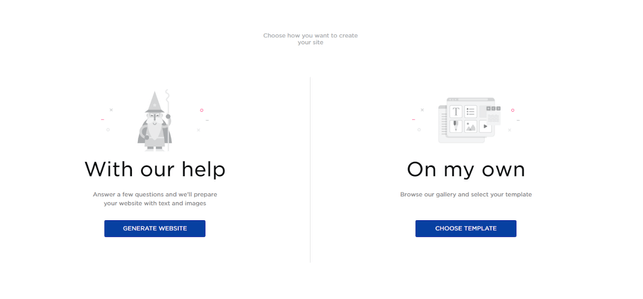 Manual and ADI Builder Choice between a manual and ADI Builder with Web.com
