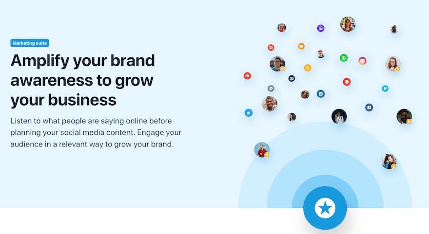 Mention social listening tool website screenshot Mention social listening tool website screenshot