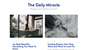 Miracle blog homepage featuring 2 recent posts