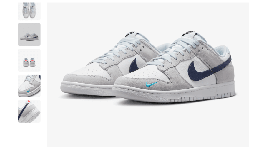 Nike product photos shoes Product photo of Nike shoes against a white background