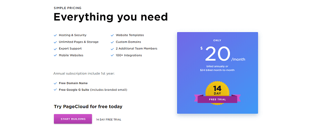 pagecloud-pricing PageCloud pricing