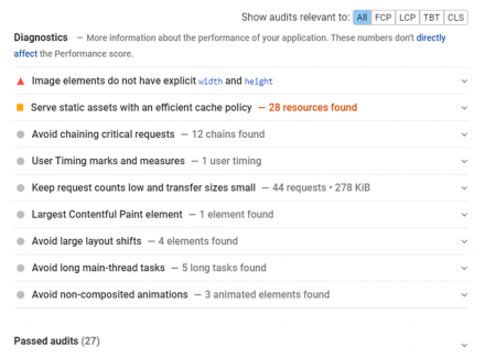 pagespeed insights diagnostics pagespeed insights diagnostics