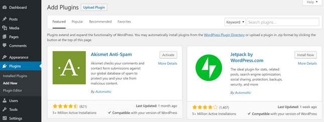 plugin installation from wordpress plugin installation from wordpress