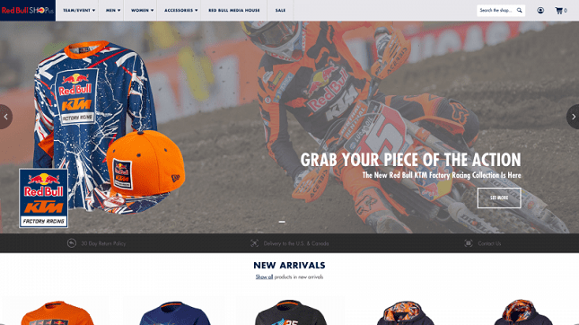 Red Bull Shopify Plus Red Bull Shopify Plus