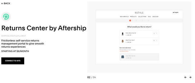 returns center squarespace plugin returns center squarespace plugin