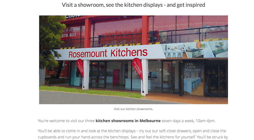 Rosemount Kitchens screenshot Rosemount Kitchens screenshot